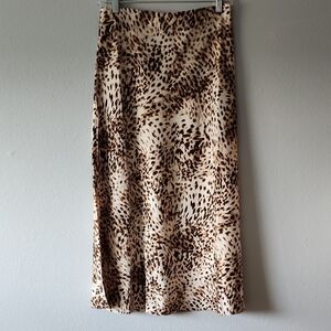Leopard Print Women's Skirt